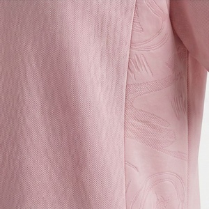 Chemises polo à col quart zippé en coton 100% de haute qualité, poids lourd, couleur contrastée personnalisée, pour vêtements homme, design grande taille - Product Image 5