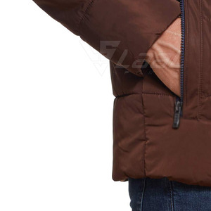 Chaqueta de burbujas informal de color sólido para hombre 2026, nueva moda urbana, chaqueta de invierno cortavientos para hombre - Product Image 5
