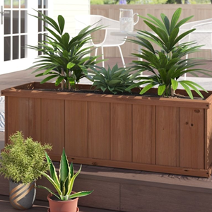 Premium Acacia Wood <b>Garden</b> Bed With Plastic Liner, Natural <b>Garden</b> Planter For Christmas <b>Tree</b> Christmas Decor From Vietnam - Product Image 4