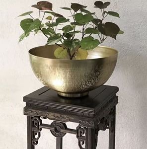 ชามโลหะทองเหลือง สินค้าขายดี ของตกแต่งคริสต์มาส ถาด ของตกแต่งงานแต่งงาน ชามครัว จาน - Product Image 5