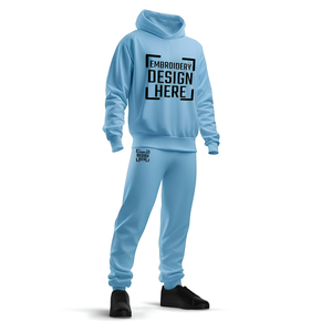 Chándal con Capucha Estampado y Bordado Personalizado con Logotipo, Nombre, Letra, Monograma, Escudo, Insignia, Escritura Cursiva, Gótica, Inglés Antiguo - Product Image 2