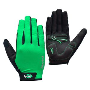 Guantes de Ciclismo Negros de Dedo Completo, Transpirables, Antideslizantes, con Gel en la Palma, para Ciclismo y Deportes al Aire Libre - Product Image 3