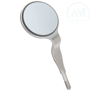Al Mida Healthcare Double-sided Steel <b>Plastic</b> Manual Mouth <b>Mirror</b> Dental <b>Mirror</b> CE Certified Lifetime Warranty - Product Image 2