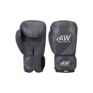 Gants de boxe Askar Wear Ind 12 Oz, entraînement, fermeture velcro en PU, respirants, équipement pour adultes - Product Image 1