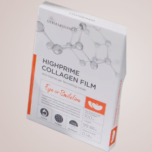 แผ่นมาส์กใต้ตาบำรุงผิวหน้าสูตรคอลลาเจนจากเกาหลี ยี่ห้อ Dermarssance รุ่น High Prime Collagen Film Eye Or Smile Line บรรจุ 5 ชิ้น - Product Image 6