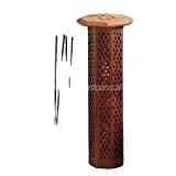 Top vente excellente qualité arabe porte-encens bois métal brûleur pour la décoration intérieure poli Technique boîtes en bois signes muraux - Product Image 4