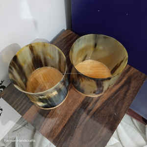 Porte-bougie artisanal en corne de bœuf, grand modèle, décoration rustique pour la maison et les mariages, à prix avantageux - Product Image 6