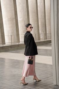 Top Transpirable con Cuello de Solapa, 78% Poliéster, 18% Rayón, 4% Elastano, Corte Regular, Color Liso, para Oficina, Conjunto de 2 Piezas para Mujer - Product Image 5