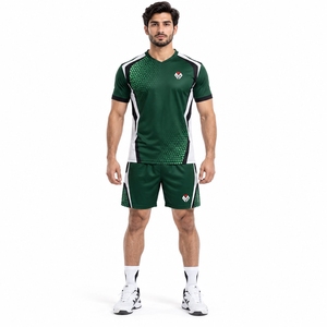 Ensemble de maillot et short de handball de haute qualité, design confortable, idéal pour l'entraînement, tissu respirant et léger - Product Image 1