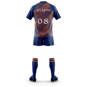 Premium Quality Custom Made Rugby Uniform Sets Breathable Windproof <b>Moisture</b> Wicking 100% Polyester Custom Team Wholesale Price - Product Image 6