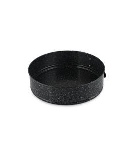 Ensemble de moules à gâteau en acier au carbone avec fond amovible, revêtement antiadhésif en granit, forme cœur, ronde et carrée, pour une cuisson uniforme - Product Image 4