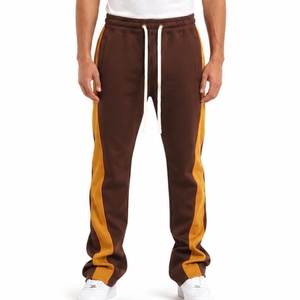 Pantalon de survêtement rayé pour homme – Style urbain moderne, confortable pour le quotidien, coupe décontractée, mode urbaine - Product Image 2
