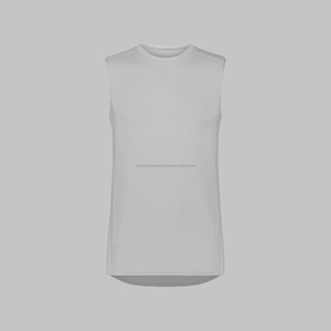 Vente en gros T-shirt homme de compression avec logo personnalisé vierge pour la promotion - Product Image 2