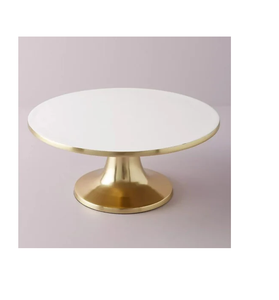 <b>Marble</b> And Brass <b>Cake</b> <b>Stand</b> Platter Decoration Brass <b>Stand</b> Dessert Pedestal Base Wedding <b>Cake</b> Display <b>Marble</b> <b>Cake</b> <b>Stand</b> - Product Image 5