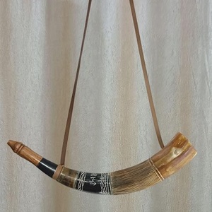 Corne de combat viking haut de gamme, faite à la main, écologique, en corne de buffle, trompette de bataille moderne polie, outil de chasse, cadeau d'affaires - Product Image 1