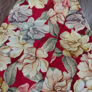 Tissu imprimé numérique 100% polyester, tissu tissé imprimé floral pour robe, chemisier, vêtement, textile en gros - Product Image 2