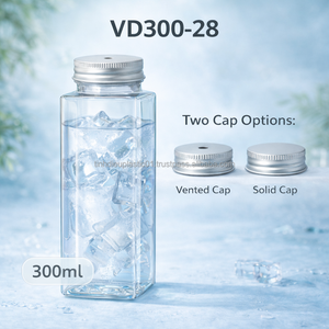 ขวด PET VD500-33 ขนาด 500 มล. แบบขายส่ง สำหรับขวดทรงเหลี่ยมใส  บรรจุภัณฑ์ที่เป็นมิตรกับสิ่งแวดล้อมสำหรับเครื่องดื่ม  ปรับแต่งได้ - Product Image 4
