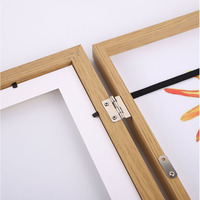 Marcos de Fotos para Niños, Duraderos, Modernos, Rectangulares, de MDF + PS, Verticales, para Mesa