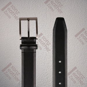 Cinturón de cuero para hombre, cinturones de cuero de grano completo, venta al por mayor - Product Image 2