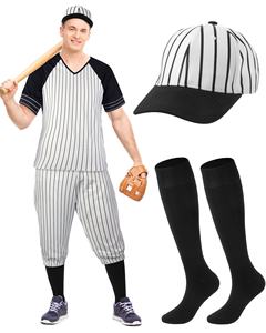 Ensemble de tenue de baseball personnalisé imprimé par transfert thermique, maillot et pantalon pour équipe, haute qualité, 100% polyester, protection UV - Product Image 4