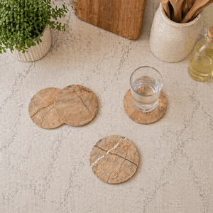 Agra Heritage Luxury <b>Marble</b> <b>Coaster</b> Handmade 10mm Thick Natural Stone Drink Plate for Kitchen Countertop Premium Table Decor - Product Image 2