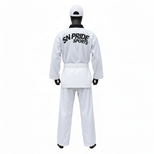 Traje de Taekwondo de Artes Marciales Hecho a Medida, Servicio OEM, Ropa de Karate y Judo, Kimono de Jujitsu de Alta Calidad para Entrenamiento, Uniforme de Taekwondo - Product Image 4