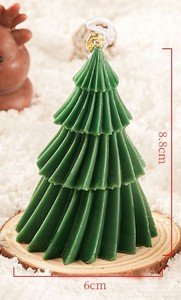 <b>Mini</b> <b>Christmas</b> <b>Tree</b> Scented Candles Handmade Soy Wax Holiday Decor Premium <b>Mini</b> <b>Christmas</b> <b>Tree</b> Aromatherapy Candle for Holiday G - Product Image 2