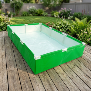 แผ่นรองท่อ GARDECO HDPE 450 GSM ป้องกันรังสียูวี ผลิตจากเม็ดพลาสติกบริสุทธิ์ 100% มาตรฐาน ISO-2009-2015 สำหรับระบบเพาะเลี้ยงสัตว์น้ำแบบอควาโปนิกส์ อุปกรณ์เพาะเลี้ยงสัตว์น้ำ - Product Image 3