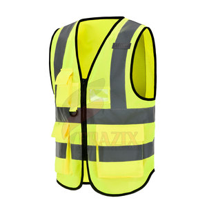 Gilet de travail durable, vêtements de sécurité pour les chantiers de construction, les usines et les applications de sécurité routière, gilet de travail respirant - Product Image 2
