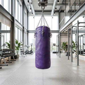 Sac de boxe pour enfants en cuir PU, ensemble de sacs de frappe junior avec gants inclus, équipement d'entraînement - Product Image 5