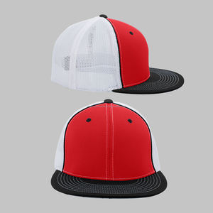 หมวกเบสบอลไม่มีโครงสีดำ6แผงหมวกกีฬาแบบไม่มีโครงสร้างผ้าคอตตอนปักโลโก้ได้ตามต้องการสำหรับผู้ชายผู้หญิง - Product Image 1