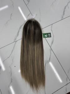 Cabello Humano Virgen Vietnamita Liso con Mechas Balayage, Extensiones de Cabello Natural Remy - Product Image 4