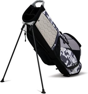 Sac de golf haut de gamme avec compartiment supérieur à 4 voies pour clubs, séparateurs pleine longueur, plusieurs poches et rangement organisé - Product Image 3