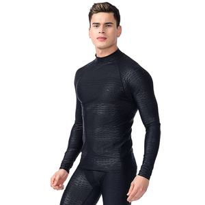 เสื้อแรชการ์ดพิมพ์ลายสำหรับผู้ชายคุณภาพสูง ทันสมัย น้ำหนักเบา ระบายอากาศได้ดี เป็นมิตรกับสิ่งแวดล้อม ยืดหยุ่นสูง ดีไซน์ทันสมัย - Product Image 2