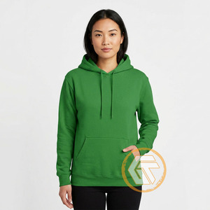 Alfa Personalizado |   Sudadera con Capucha de Algodón Kapa, Ecológica, con Logotipo Bordado en la Parte Delantera, Sorority Greek, Rosa y Verde - Product Image 2