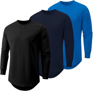 Camiseta Básica de Cuello Redondo para Hombre, Mezcla de Algodón Suave, Manga Corta, Ligera, Transpirable, Informal, para Uso Diario, Corte Ajustado, ODM - Product Image 6