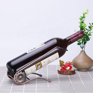 Supports Métalliques Créatifs Vintage en Fer Forgé pour Bouteilles de Vin – Présentoirs Autoportants en Métal pour Vins – Vente en Gros - Product Image 5