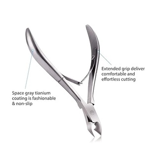 Coupe-ongles professionnel en métal pour pédicure, coupe-ongles original pour ongles incarnés et cuticules, couleur or - Product Image 6