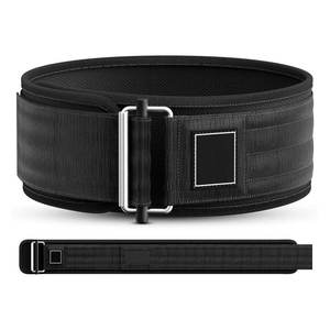 Cinturón de neopreno transpirable para levantamiento de pesas, cinturón de soporte ajustable para entrenamiento con pesas y rendimiento en el gimnasio - Product Image 1
