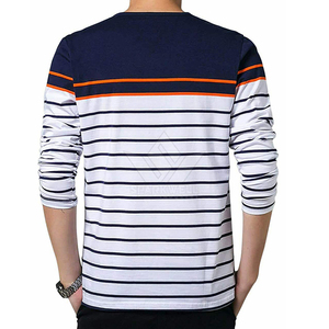 <b>Men's</b> <b>Long</b> <b>Sleeve</b> T-<b>Shirt</b> <b>Red</b> Angel Statue Print O-Neck Casual Knitted Cotton Regular Fit Back Logo - Product Image 3
