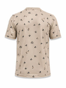 เสื้อยืดแขนสั้นสำหรับผู้ชายพิมพ์ลายพรางแบบแห้งเร็วคอกลมสำหรับใส่ทั่วไปเสื้อผ้าลำลองผ้าโพลีเอสเตอร์แบบถัก - Product Image 3