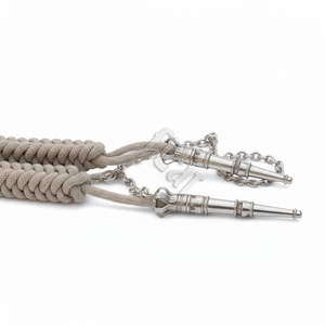 Chaqueta de Uniforme de Oficial de Alta Calidad de Fabricante Directo con Epaulettes Plateados y Cordón de Hombro Aiguillette - Product Image 6