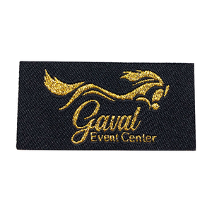 Etiqueta de Ropa Personalizada al por Mayor, Etiqueta Tejida de Lujo para Prendas de Vestir - Product Image 1