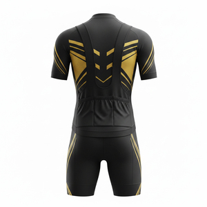High Elasticity Women Cycling Uniform OEM Custom Printed Mountain Bike Jersey Shockproof <b>Padded</b> Road Bicycle Clothing - Product Image 4