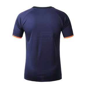ชุดฝึกซ้อมฟุตบอลแบบใหม่ เสื้อเจอร์ซีย์แขนสั้น ระบายอากาศได้ดี สีสันปรับแต่งได้ คุณภาพสูง ขายส่งและราคาถูก บริการ OEM - Product Image 2