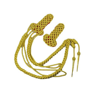 Coated Reflective Drawcord Lanyard Shoulder Cords 100% Cotton 8 Strand <b>Braided</b> Uniform <b>Accessories</b> Direct Export Manufacturers - Product Image 1