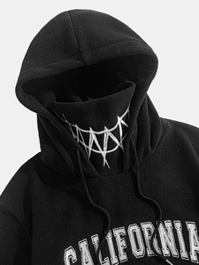 Sweat-shirt et sweat à capuche pour homme en molleton léger 340g 100% coton avec logo personnalisé brodé, vente en gros - Product Image 5