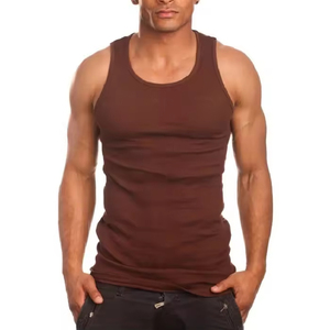 Best quality Wholesale 100% Cotton Sleeveless <b>Tank</b> <b>Top</b> <b>Men</b> Pattern Casual Style Fitness <b>Men</b> Gym <b>Tank</b> <b>Top</b> Made By Numica Sports - Product Image 2