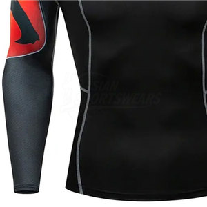 Camiseta Deportiva de Manga Larga para MMA, Transpirable y de Alto Rendimiento, Venta al Por Mayor - Product Image 5