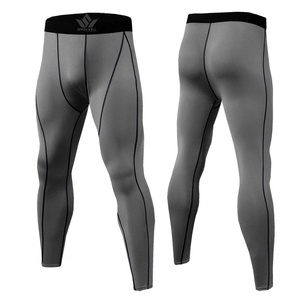 Conjunto de Compresión sin Costuras de 2 Piezas para Hombre, Camiseta de Manga Larga y Leggings Largos, Ropa Deportiva Elástica de Secado Rápido - Product Image 2